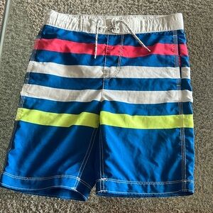 GAP swim trunks striped kids M
